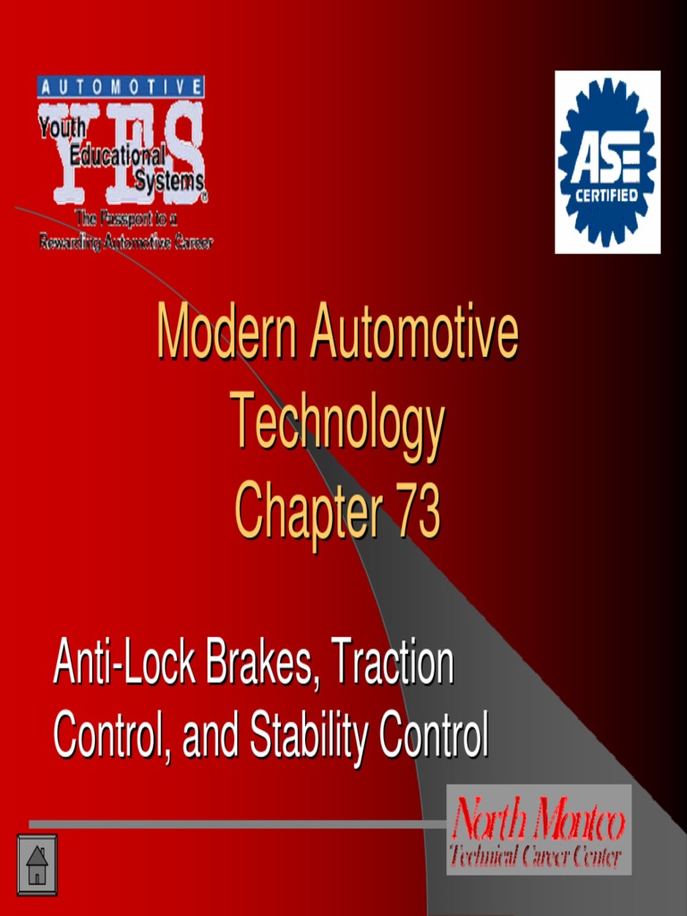 Modern Automotive Technology PDF Anti Lock Braking System Brake