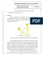 Uji Sudut SolarCell