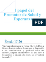 El Papel Del Promotor de Salud y Esperanza 2