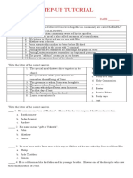 SU WORKSHEET - Cle 4th QT Ica Grade 3