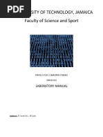 PHS1019 - Laboratory Manual