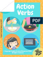 Action Verbs Worksheets PDF