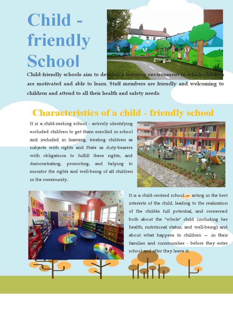 Characteristics of A Child Friendly School PDF