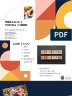 Presentación Minerales - Sistema inmune