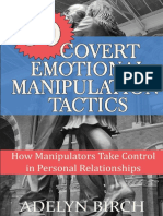 30 Covert Emotional Manipulation Tactics_ How Manipulators Take Control In Personal Relationships (