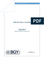 Airport Fees and Charges 2019