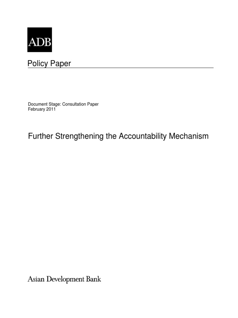 Policy Paper: Document Stage: Consultation Paper February 2011 | PDF ...