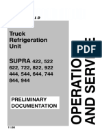 Truck Refrigeration Unit Operation and Service Manual
