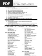 Lotus Domino 8.5.1 Administration Basics (DSAB851)