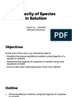 08 Fugacity of Species in A Solution PDF
