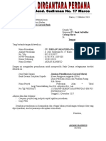 Surat Permohonan Garansi Bank 2018