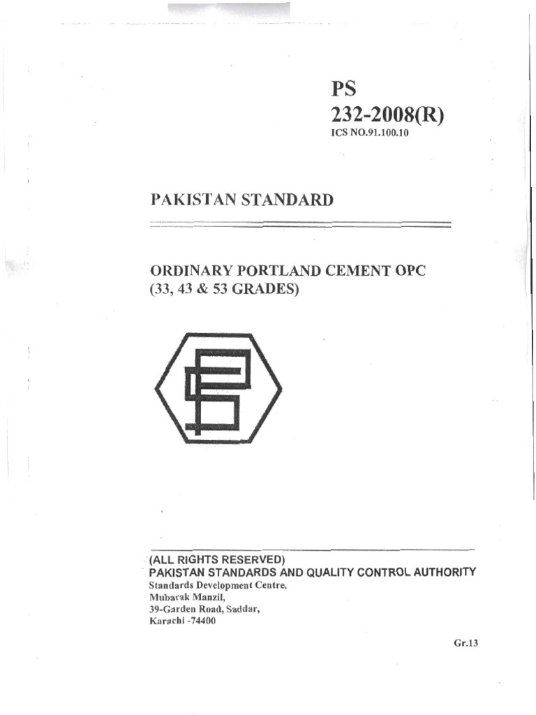 PS 232 - 2008 (R) | PDF