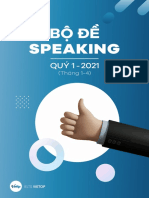 bộ đề dự đoán speaking quý 1 - 2021 PDF
