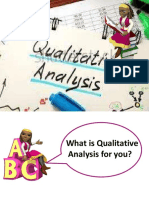 Qualitative Analysis PDF