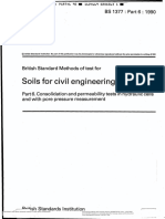 BS-1377 Part-6 Standrard Test For Con Solidation Permeabilit