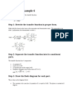 Bode Plot: Example 6: Step 1: Rewrite The Transfer Function in Proper Form