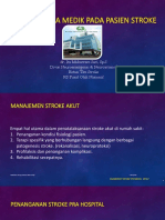 Tatalaksana Medik Pasien Stroke 2019 - Askep Dasar Stroke PDF