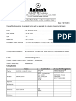 Application Form - Academic Head - 1