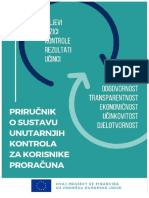 Priručnik o Sustavu Unutarnjih Kontrola PDF