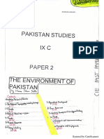 Humaira Rizwan Geo Notes PDF