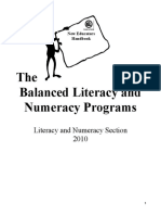 The Balanced Literacy and Numeracy Programs