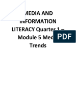 Media and Information Literacy Module 5 - Orinay