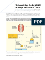 Types of Exhaust Gas Boiler (EGB) Fires and Ways To Prevent Them