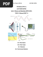 Unit 2 Waves and Electricity - 2020 - Chap3 - Part1