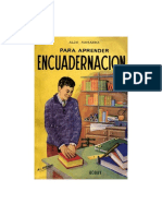 Para Aprender Encuadernación - Aldo Musarra PDF