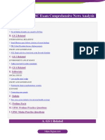 12 Dec 2020: UPSC Exam Comprehensive News Analysis: A. GS 1 Related