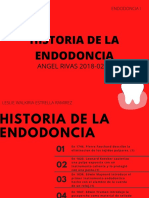 Historia de La Endodoncia