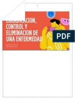 ERRADICACION, CONTROL Y ELIMINACION DE UNA ENFERMEDAD Trabajo