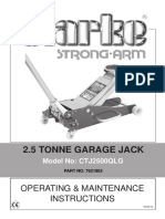 CTJ2500QLG Trolley Jack - 020112802 PDF