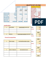 Gillete Fin Analysis