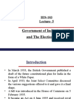 LEC - 5 Govt of India Act
