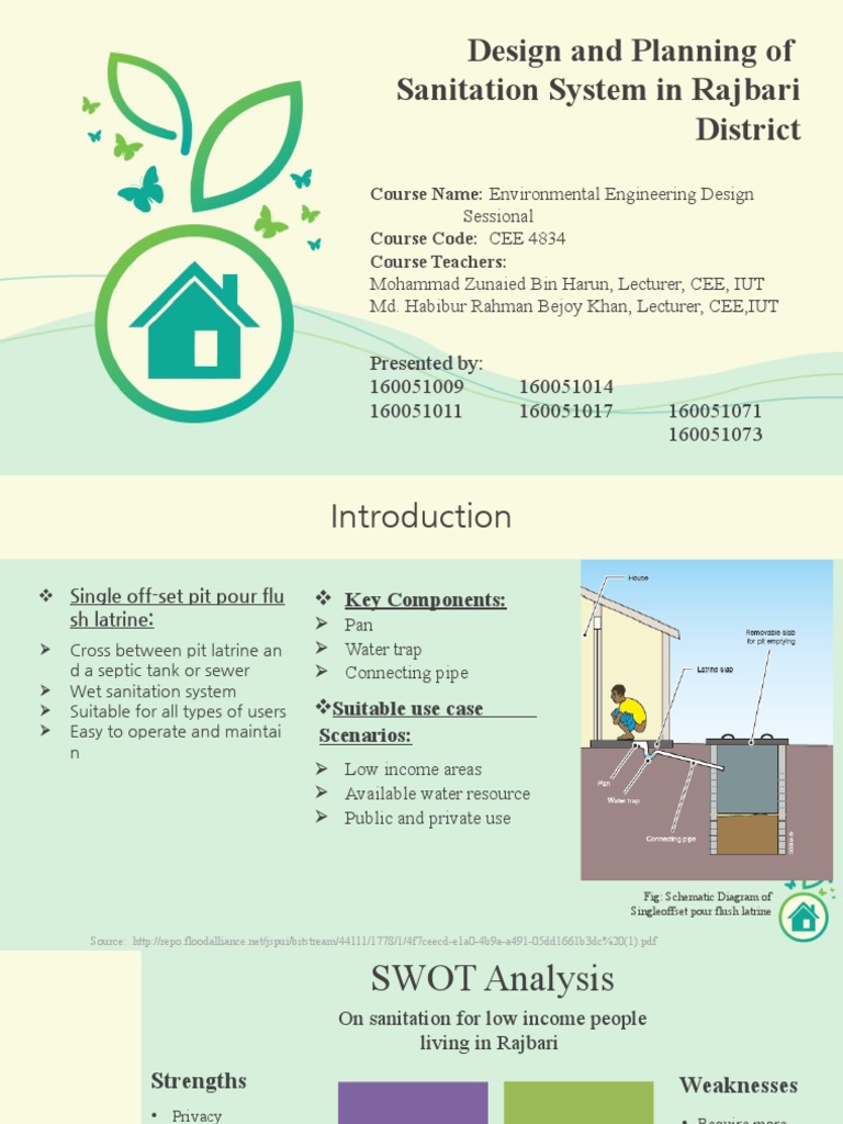Design and Planning of Sanitation System in Rajbari District PDF
