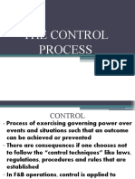The Control Process