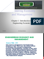 Engineering Economy and Management