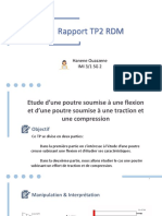 Rapport RDM TP2 PDF