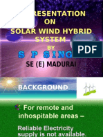 A Presentation ON Solar Wind Hybrid System