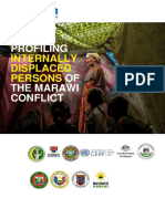 Profiling Internally Displaced Persons of The Marawi Conflict 2018