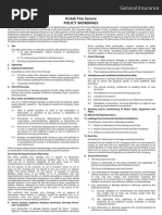 SRCC Exclusion Clause Explained | PDF