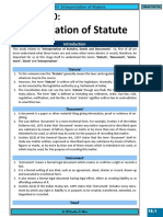 10 Interpretation of Statute PDF