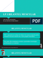 LP 3 - Bilantul Muscular