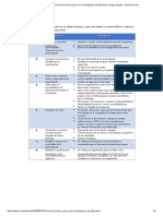 Secuencia de Una Investigación de Mercado