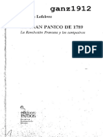 LEFEBVRE, GEORGES - El Gran Pánico de 1789. La Revolución Francesa y Los Campesinos (OCR) (Por Ganz1912) PDF