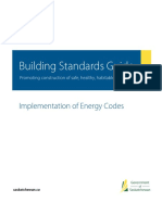 Implement Energy Codes Saskatchewan Buildings