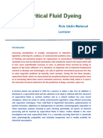 Super Critical Dyeing PDF