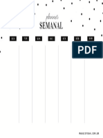 Planner Semanal Bolinhas PDF