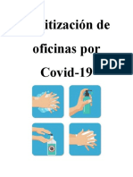 Sanitización de Oficinas Por Covid